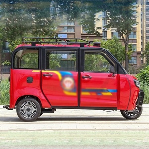 Triciclo Eléctrico Invertido Asequible para Adultos, Mini Vehículo, Coche con Batería de Litio o Plomo-Ácido, Bicitaxi Eléctrico para Adultos, Remolque - Product Image 3