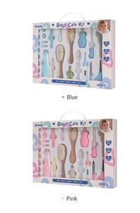 Prodotti ecologici per la cura del bambino in legno naturale con setole morbide Body <span class=keywords><strong>Bush</strong></span> e pettine per capelli per neonati Bebe - Product Image 2