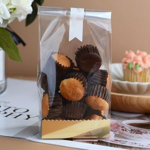 Mini tráng miệng bánh ngọt lót 6cm Cookie khay bánh <span class=keywords><strong>cupcake</strong></span> hộp cá nhân Giấy nướng kẹo container rò rỉ Brownie trường hợp - Product Image 3