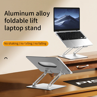 2025 support d'ordinateur en alliage d'aluminium support d'ordinateur portable réglable support d'ordinateur portable Portable pour ordinateurs portables et ordinateurs portables jusqu'à 17.3 pouces