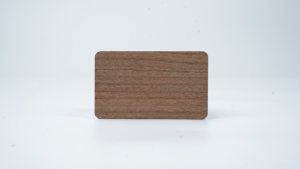 Tarjeta de Acceso RFID de Madera, Tarjeta Inteligente NTAG215 de 13.56 MHz, Mini Etiqueta para Uso Empresarial - Product Image 3