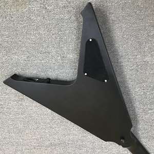 <span class=keywords><strong>Guitarra</strong></span> Eléctrica <span class=keywords><strong>ESP</strong></span> Negra en Forma de V Madera Maciza Mástil de Arce HH Diapasón de Palisandro Envío Rápido - Product Image 3