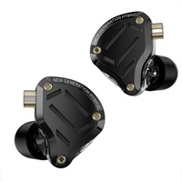 Écouteurs intra-auriculaires KZ ZS10 Pro 2 à conducteur dynamique haute performance, en métal, pour jeux, musique, sport, HiFi, filaires