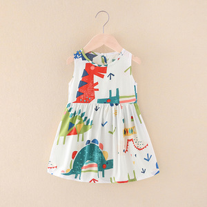 Jupes d'été en coton pour filles, robes d'été pour bébés, robes pour petites filles, robes pour enfants - Product Image 3