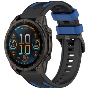 <span class=keywords><strong>Bracelet</strong></span> en silicone Quickfit 22 mm 26 mm pour montre connectée Garmin <span class=keywords><strong>Fenix</strong></span> 8 47 mm/7s Pro/6S Pro/<span class=keywords><strong>5s</strong></span> Plus, réglable en caoutchouc Easyfit CHARM - Product Image 6