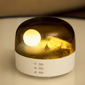 Lampes de bureau LED modernes pour chambre à coucher salon concepteur créatif chevet nouveauté ombre 5V <span class=keywords><strong>DC</strong></span> alimentation sans fil gradation en continu - Product Image 5