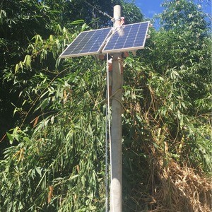 Système d'énergie solaire 5 kW, silicium monocristallin, contrôleur MPPT, montage au sol, surveillance de la qualité de l'eau en extérieur - Product Image 3
