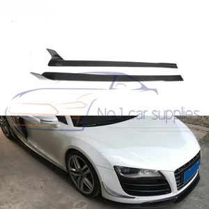 Extensions de jupes latérales en fibre de carbone ultra brillante pour <span class=keywords><strong>R8</strong></span> V8 <span class=keywords><strong>V10</strong></span> GT Coupé Cabriolet 2008-2015 - Product Image 3