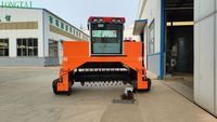 Disponible pour la vente automatique mouton fumier andain compost tourneur Machine engrais organique équipement moteur noyau compost mélangeur