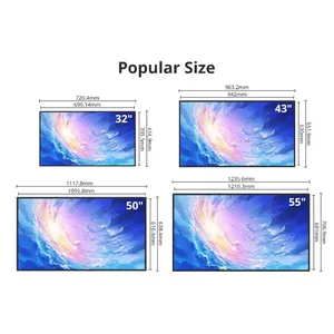 شاشة LCD محمولة عالية الدقة بالكامل لمراكز التسوق الداخلية تطبيق الفيديو - Product Image 5