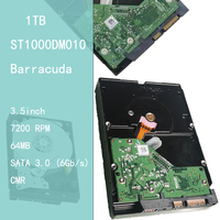 ST1000DM010 1TB 7200RPM 64MB Cache SATA3 3.5 Inch Hard Drive Internal untuk Sistem Penyimpanan Data Komputer PC Desktop