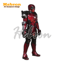 Kostum Cosplay Iron Man Kustom untuk Dewasa, Robot, Setelan Iron Man Asli untuk Pertunjukan atau Bisnis