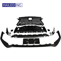 HAILED Voiture Pare-chocs Avant F-Sport Remorque Couverture Menton Bande Lumineuse Moulage Radiateur Grille Corps Kits pour Lexus RX300 2016