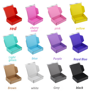 Biểu tượng tùy chỉnh kích thước bán buôn tùy chỉnh giấy dây kéo vận chuyển Quà Tặng Đóng gói hộp - Product Image 1