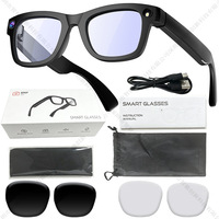 Gafas Inteligentes con IA E09 2026 para Llamadas, Reproducción de Música, Audio, Diseño de Gafas de Sol, Control Táctil, MOQ Bajo, Personalizables