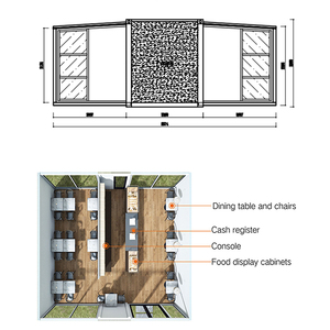 סין בית מיכל להרחבה בית מיכל בית קפה - Product Image 6