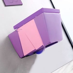 Inodoro Suspendido con Certificación CE, Inodoro Redondo/Cuadrado sin Borde, Inodoro Montado en la Pared, Asiento de Inodoro Europeo Dorado Montado en la Pared - Product Image 1