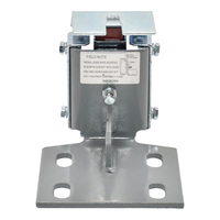 Chaussure de guidage pour ascenseur industriel en métal FYD-F003 pour rail de 9, 10, 16 mm avec doublure FYD-029B