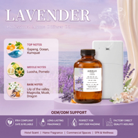 Huile Essentielle Synthétique Sans Eau à la Lavande CREAROMA en Gros pour Diffuseur d'Arômes, Parfum Floral Frais, OEM ODM 500ml Hôtel