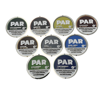 Nouveau marqueur de balle de golf magnétique en métal gravé sur mesure, double face, 40 mm