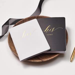 Livres de vœux personnalisés pour la <span class=keywords><strong>mariée</strong></span> et le marié, livret de vœux de mariage, Journal souvenir, cadeaux de renouvellement - Product Image 4