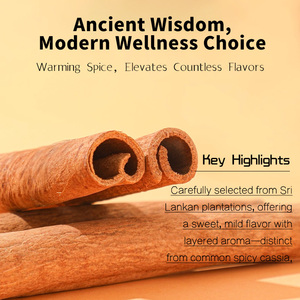 Grosir <span class=keywords><strong>Ceylon</strong></span> kayu manis 10cm 25cm rempah-rempah tunggal & Rempah mentah kering Cassia kayu manis tongkat memanggang dan memasak - Product Image 3