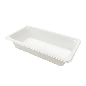 China Inflight Cpet Tray Factory Price Airline Meal Box White Ovenable Disposable Plastic Meal Prep Tray