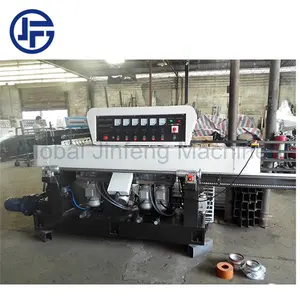 JFE-212 5 моторов стеклянная прямая линия скашивая Полировочная шлифовальная машина плоское стекло полировщик небольшого машинного оборудования в Китае (стандарты CE, Заводская распродажа