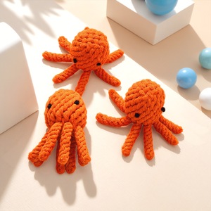 Juguetes de Cuerda de Algodón con Forma de Animal para Perros, Juguetes para Masticar y Aliviar la Dentición - Product Image 3