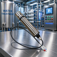 Sonda de pH, Electrodo Sensor, Pruebas de Calidad del Agua Industrial, Acuicultura, Procesos Químicos, Aguas Residuales