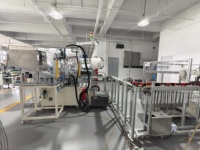 Machine d'assemblage de pistolets pulvérisateurs à grande capacité, à double voie, anti-gel, avec test de débit par insertion de tube long, conforme RoHS