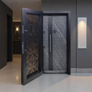 Porte de sécurité industrielle, porte d'entrée en métal SFA 076, usage commercial - Product Image 1