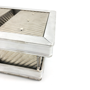Plateau en osier ondulé antiadhésif avec 4 sangles, ensemble de poêles de cuisson pour toast, pour la boulangerie automatique, pièces - Product Image 4