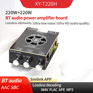 โมดูลเครื่องขยายเสียงบลูทูธ XY-T220H 220W*2 ระดับออดิโอไฟล์ พร้อมปรับเสียงความถี่สูงและต่ำ ช่องสัญญาณคู่ สเตอริโอ TPA3251 - Product Image 2