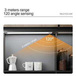 Lámpara Lineal Inalámbrica para Armario, Recargable, con Sensor de Movimiento LED, Funciona con Batería, Iluminación Debajo del Armario - Product Image 4