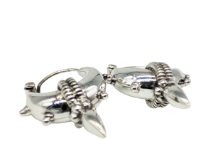 Pendientes Hechos a Mano en Plata de Ley 925, Joyería de Plata de Diseño Vintage para Mujer, Proveedor Mayorista de Joyería Personalizada de la India - Product Image 4