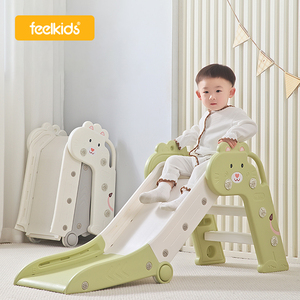 Feelkids Glissade pliable pour <span class=keywords><strong>chat</strong></span>, maison de jeu, mini jouets en plastique, toboggans pour tout-petits, bébés, enfants, aire de jeux intérieure pour enfants - Product Image 1