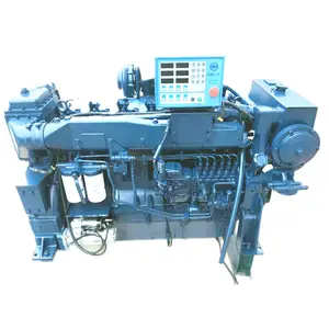 Original 200hp160kw 1500RPM marine inboard diesel engine WD10C200-21 WD10C250-21 be used for vessel
