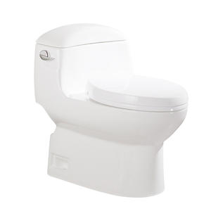 WC monobloc en céramique à chasse siphonique 36L, économie d'eau, désodorisant, à poser au sol 636B de Chaozhou, Guangdong - Product Image 5
