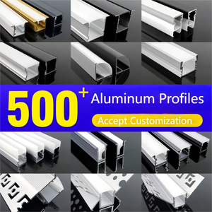 Giá cả cạnh tranh nhôm tủ bếp & vòi hoa sen khung cửa hồ sơ T5 bề mặt gắn mô hình vuông cửa kính phần cứng - Product Image 6