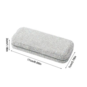 Nouveau brillant <span class=keywords><strong>lunettes</strong></span> boîte de rangement strass <span class=keywords><strong>lunettes</strong></span> <span class=keywords><strong>étui</strong></span>s couverture <span class=keywords><strong>lunettes</strong></span> de soleil Spectacle pour femmes myopie <span class=keywords><strong>lunettes</strong></span> <span class=keywords><strong>étui</strong></span>s de protection - Product Image 6