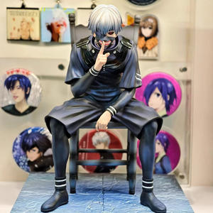 Chaise de 17 cm Tokyo Ghoul Cool Mask Nouvelle figurine de <span class=keywords><strong>manga</strong></span> de dessin animé Statue Figura PVC Figurine d'anime Jouets Cadeau - Product Image 1
