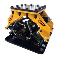Compacteur à plaques vibrantes hydrauliques YTCT pour excavatrice, accessoire de compactage de sol hydraulique pour mini-excavatrices et excavatrices de grande taille