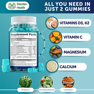 Service OEM : Vitamines <span class=keywords><strong>pour</strong></span> la croissance des enfants, Gummies naturels <span class=keywords><strong>pour</strong></span> la croissance de la taille des enfants - Product Image 3