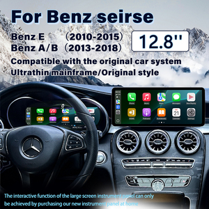 Autoradio 12.8 Pollici con GPS, CarPlay Wireless, Android Auto, Schermo Touch, Single Din per <span class=keywords><strong>Mercedes</strong></span> A/<span class=keywords><strong>B</strong></span>/E 10-18 - Product Image 2