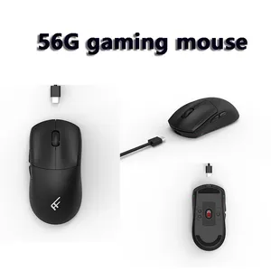 Freeman mode pribadi Pixart 3327 DPI hingga 6200, mouse gaming Ultra dengan 6 tombol yang dapat diprogram