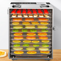 Fabriek Infrarood Voedsel Dehydrator Fruit En Groenten Commerciële Vlees Voedsel Dehydrator Natuurlijke 20Kg Dehydrator