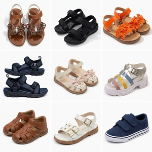 Sandales pour enfants prêtes à l'emploi, lots en vrac, styles variés, chaussures pour enfants, stock de liquidation en gros, lot de conteneurs, été - Product Image 1