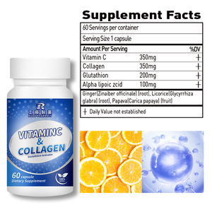 Tablet <span class=keywords><strong>Glutathione</strong></span> efektif OEM/ODM suplemen kesehatan antioksidan untuk pemutih kulit kapsul perawatan kulit flek hitam - Product Image 5