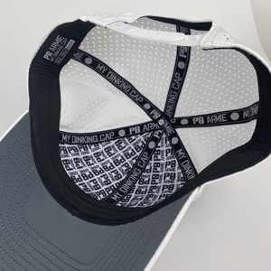 HS40 Custom cappello da uomo nero Non impermeabile Gorra Veracap semplice sport impermeabile Baseball cappellini da Golf per uomo con logo